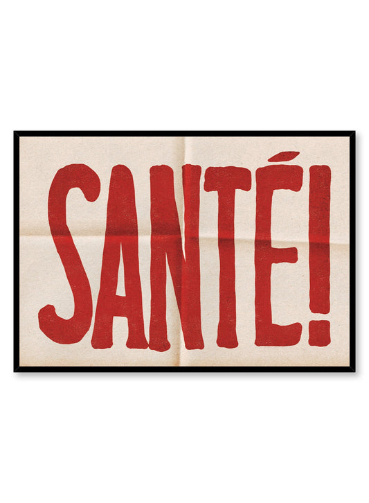 Santé!, Poster