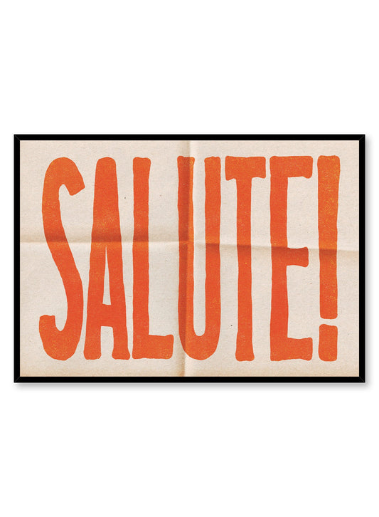 Salute!, Poster