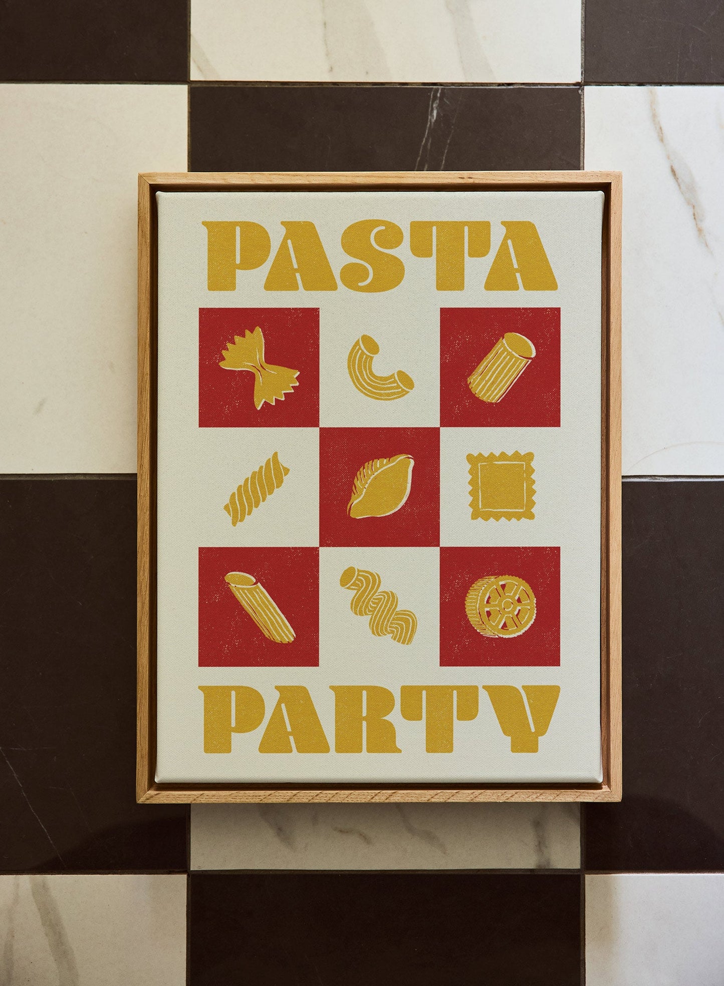 Pasta Party, Poster